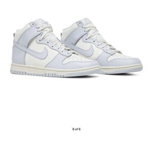 Nike Dunk High Sneakers in football grey